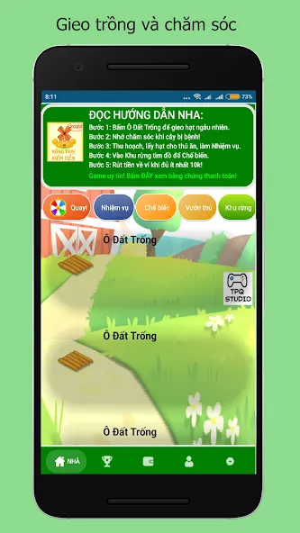 Nông Trại Kiếm Tiền Uy TínNhất [МОД Menu] Screenshot 2