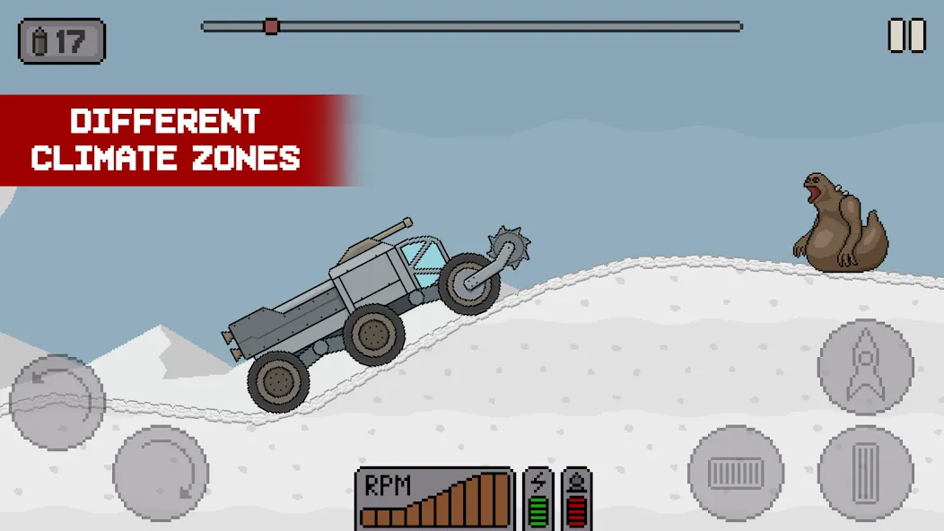 Death Rover: Space Zombie Race (Дэт Ровер) [МОД Unlimited Money] Screenshot 3