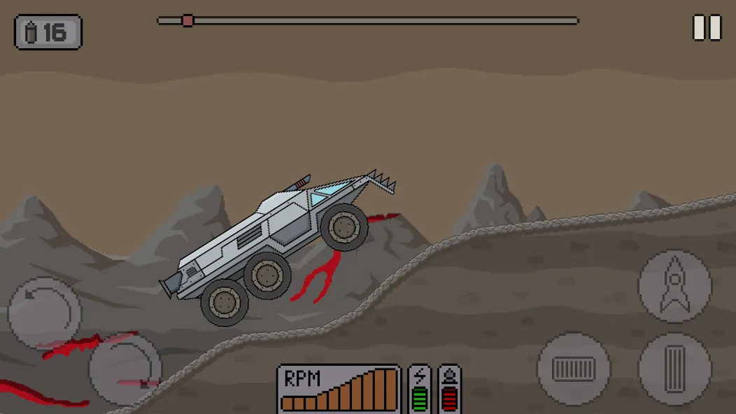 Death Rover: Space Zombie Race (Дэт Ровер) [МОД Unlimited Money] Screenshot 5