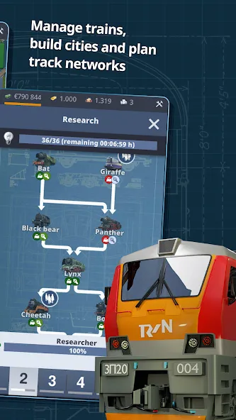 Rail Nation - Railroad Tycoon (Рэйл Нэйшн) [МОД Много денег] Screenshot 2