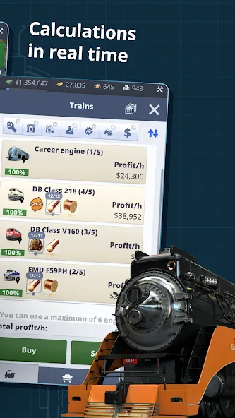 Rail Nation - Railroad Tycoon (Рэйл Нэйшн) [МОД Много денег] Screenshot 4