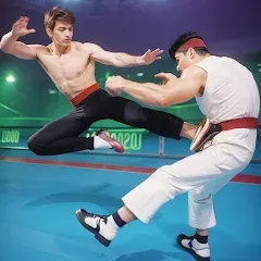 Взломанная Kung Fu Karate Fight Game (Кунгфу карате бой оффлайн)  [МОД Все открыто]