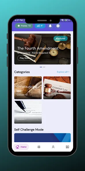 Legal Mastery Quiz (Легал Мастери Квиз) [МОД Бесконечные монеты] Screenshot 1