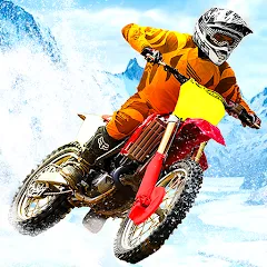 Скачать взлом Snow Tricky Bike Stunt Race 3D  [МОД Menu]