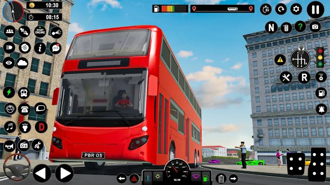 Coach Bus Games: Bus Simulator (Коуч Бас Геймс) [МОД Бесконечные деньги] Screenshot 2