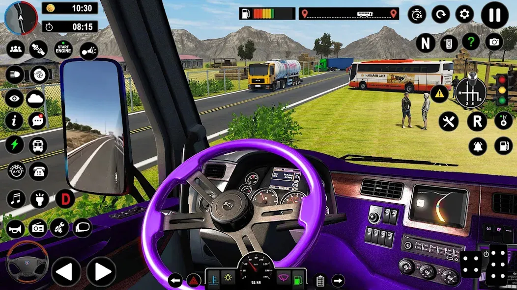 Coach Bus Games: Bus Simulator (Коуч Бас Геймс) [МОД Бесконечные деньги] Screenshot 3