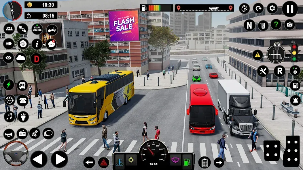 Coach Bus Games: Bus Simulator (Коуч Бас Геймс) [МОД Бесконечные деньги] Screenshot 5