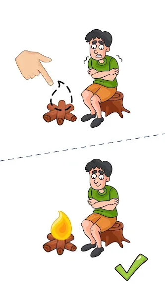 Tricky Line: Draw the Part (Трики Лайн) [МОД Много монет] Screenshot 5