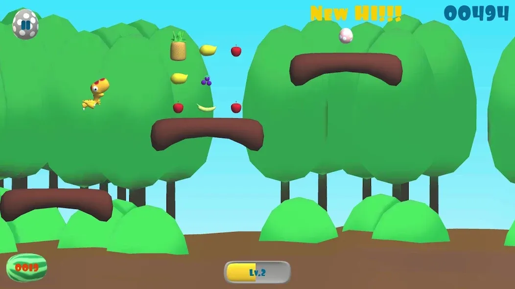Dinosaur Run (Динозавр Ран) [МОД Все открыто] Screenshot 2