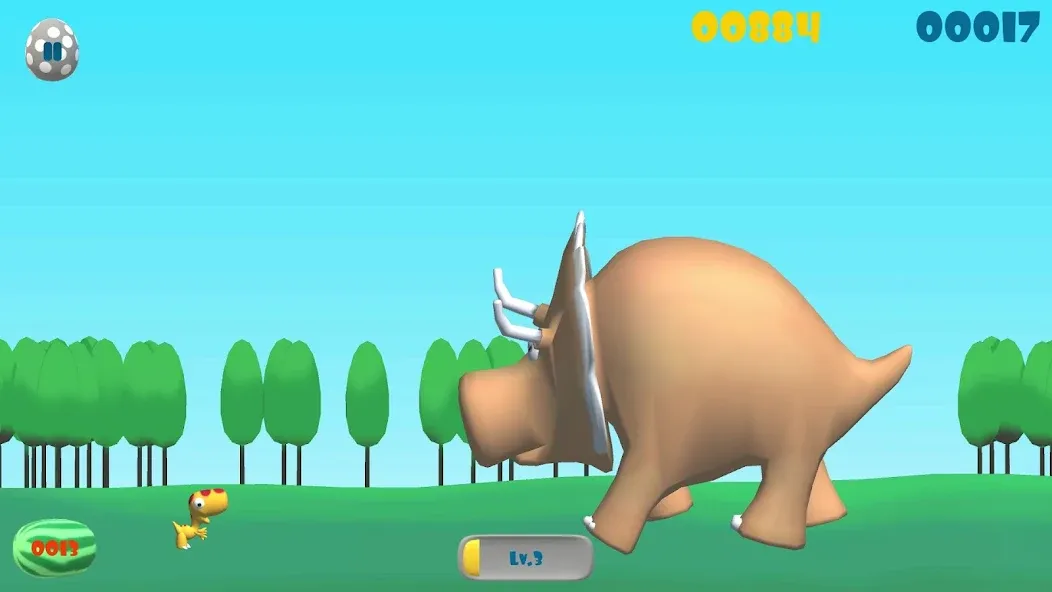 Dinosaur Run (Динозавр Ран) [МОД Все открыто] Screenshot 3