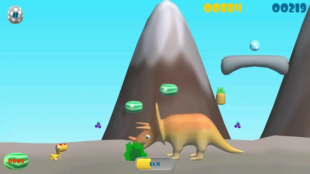 Dinosaur Run (Динозавр Ран) [МОД Все открыто] Screenshot 4