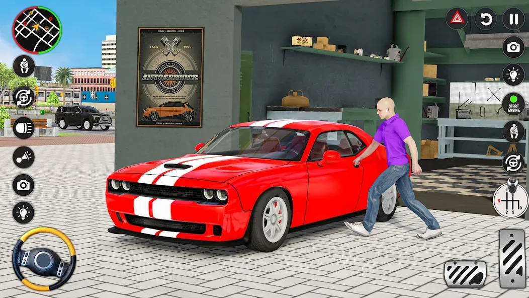 City Car Simulator & Car City [МОД Menu] Screenshot 2