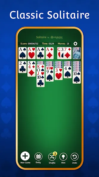 Solitaire: Classic Card Games [МОД Все открыто] Screenshot 2