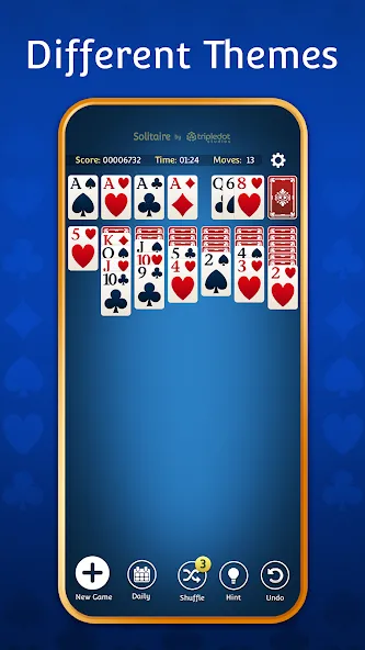 Solitaire: Classic Card Games [МОД Все открыто] Screenshot 4