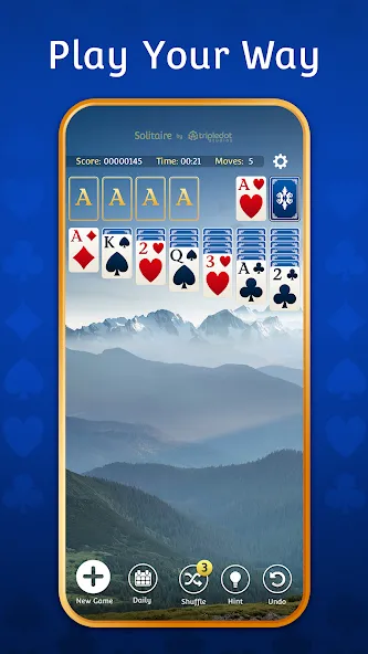 Solitaire: Classic Card Games [МОД Все открыто] Screenshot 5