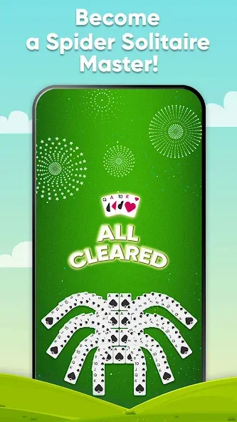 Spider Solitaire (Спайдер Солитер) [МОД Много денег] Screenshot 5