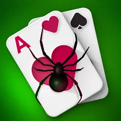 Взломанная Spider Solitaire (Спайдер Солитер)  [МОД Много денег]