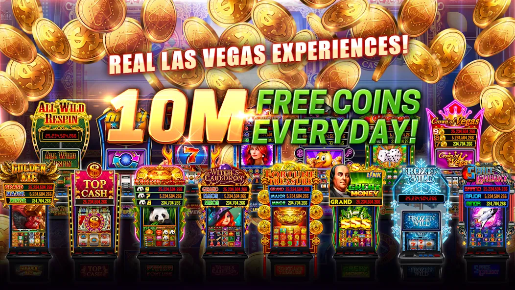 Play Las Vegas - Casino Slots (Плей Лас Вегас) [МОД Unlimited Money] Screenshot 1