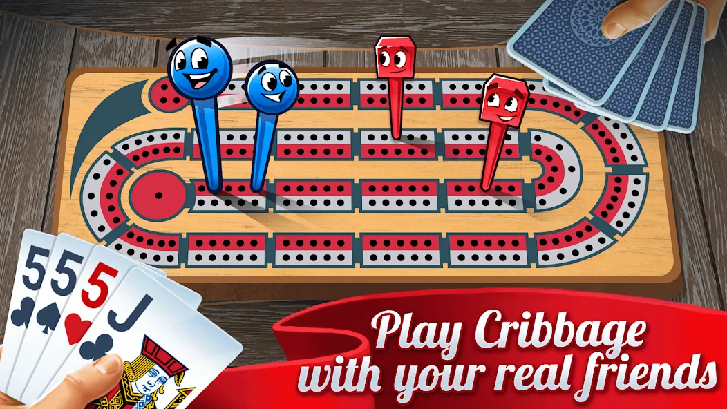 Ultimate Cribbage: Card Board (Ультимат Криббедж) [МОД Много денег] Screenshot 1