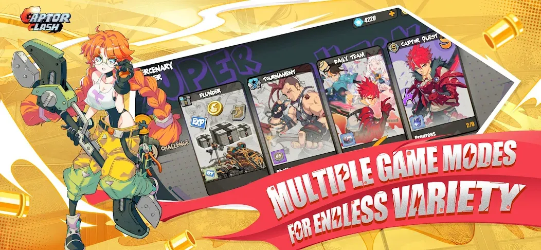 Captor Clash (Каптор Клаш) [МОД Много монет] Screenshot 5