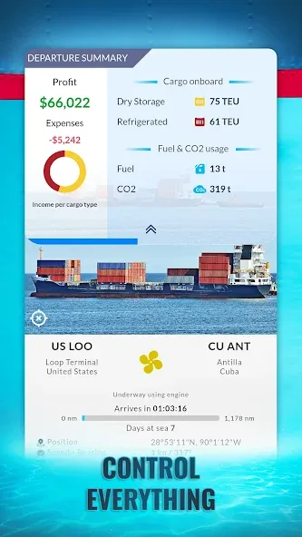 Shipping Manager - 2024 (Шиппинг менеджер) [МОД Unlimited Money] Screenshot 2