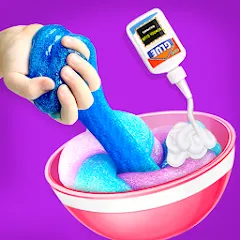 Скачать взломанную Make Fluffy Slime Maker Game  [МОД Unlocked]