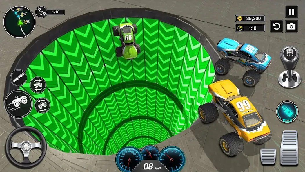 Monster Truck Games- Car Games [МОД Много монет] Screenshot 5