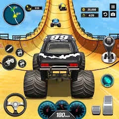 Взлом Monster Truck Games- Car Games  [МОД Много монет]