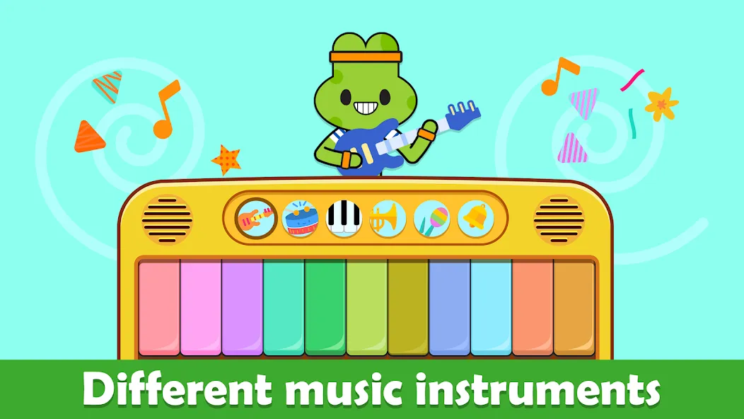 Baby Piano Kids Music Games [МОД Много монет] Screenshot 3