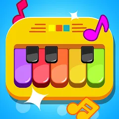 Скачать взломанную Baby Piano Kids Music Games  [МОД Много монет]