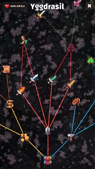 Tower Quest: Pixel Idle RPG (тауэр квест) [МОД Бесконечные монеты] Screenshot 4