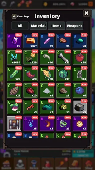 Tower Quest: Pixel Idle RPG (тауэр квест) [МОД Бесконечные монеты] Screenshot 5