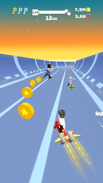 Turbo Stars - Rival Racing (Турбо Старс) [МОД Unlimited Money] Screenshot 2
