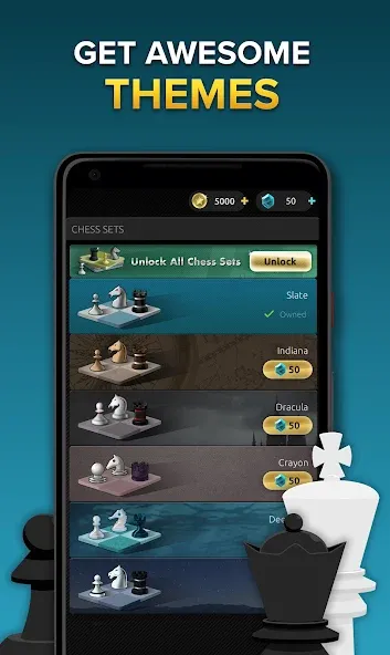 Chess Stars Multiplayer Online (Чесс Старс) [МОД Unlimited Money] Screenshot 4