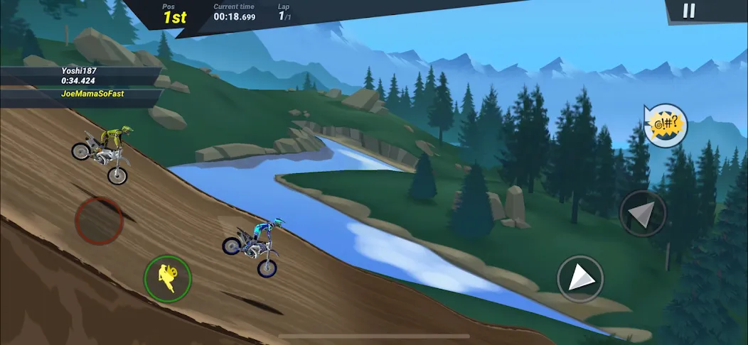 Mad Skills Motocross 3 (Мэд Скиллз Мотокросс 3) [МОД Unlocked] Screenshot 3