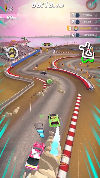 Rally Clash - Car Racing Game (Ралли Клаш) [МОД Бесконечные деньги] Screenshot 1