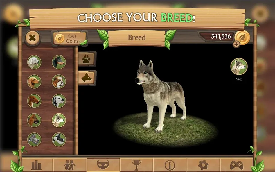 Dog Sim Online: Raise a Family [МОД Бесконечные монеты] Screenshot 2