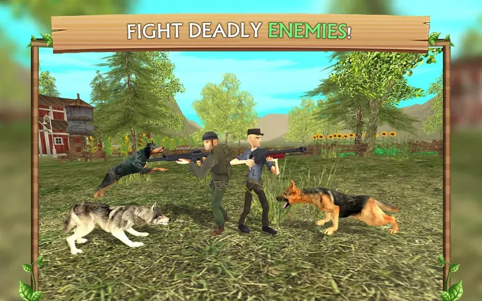 Dog Sim Online: Raise a Family [МОД Бесконечные монеты] Screenshot 5
