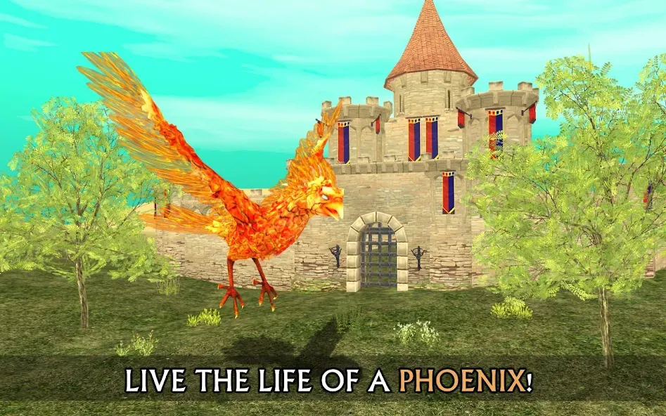 Phoenix Sim 3D (Финикс Сим 3Д) [МОД Много монет] Screenshot 1