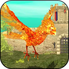 Скачать взломанную Phoenix Sim 3D (Финикс Сим 3Д)  [МОД Много монет]