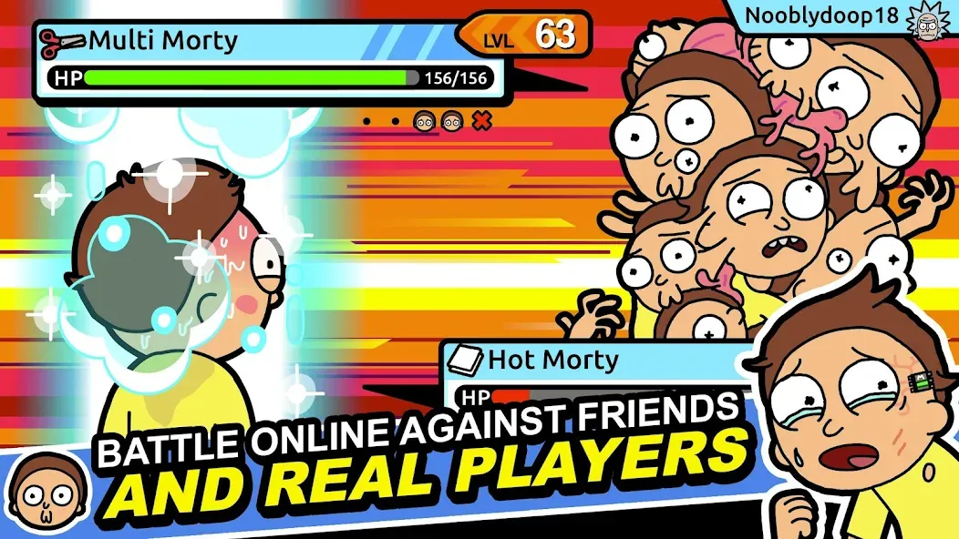 Rick and Morty: Pocket Mortys (Покет Мортис) [МОД Menu] Screenshot 2
