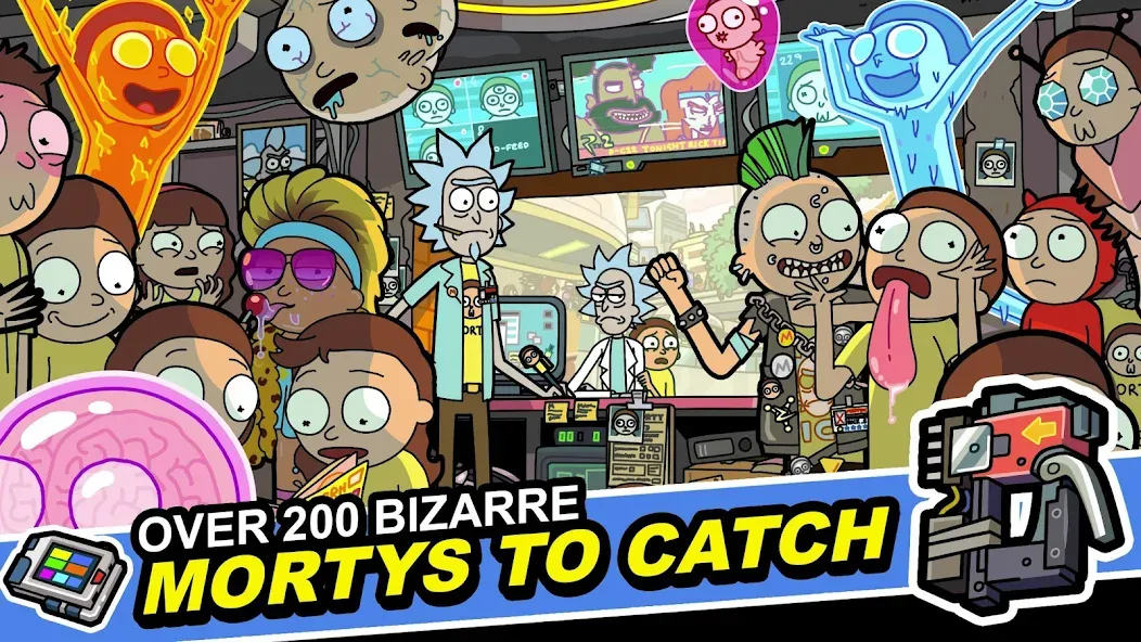 Rick and Morty: Pocket Mortys (Покет Мортис) [МОД Menu] Screenshot 4