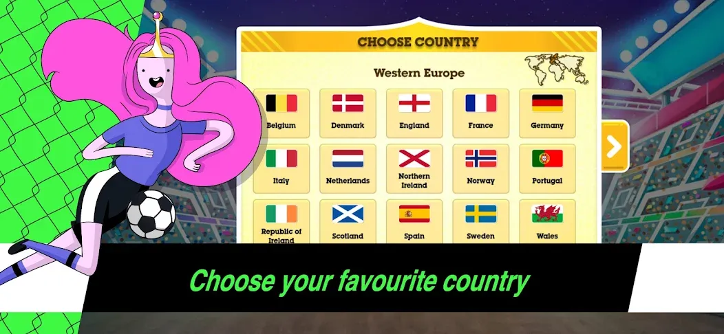 Toon Cup - Football Game [МОД Все открыто] Screenshot 2