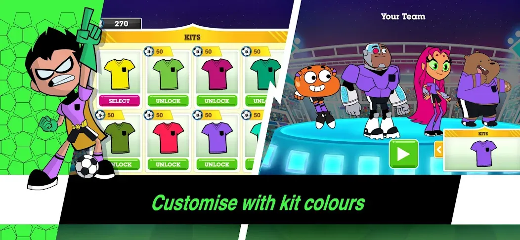 Toon Cup - Football Game [МОД Все открыто] Screenshot 4