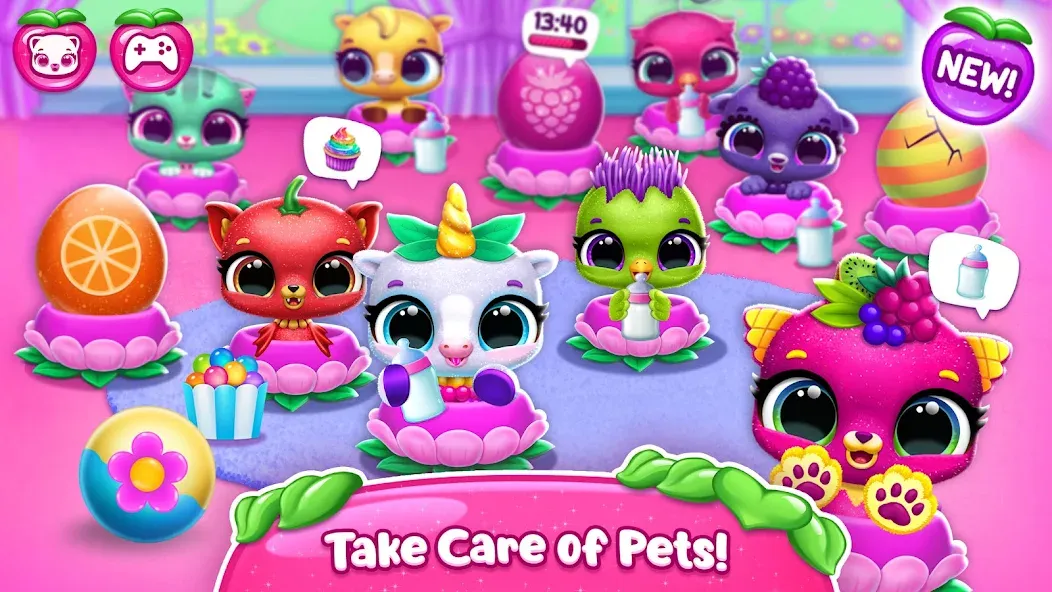 Fruitsies - Pet Friends (Фрутсиз) [МОД Mega Pack] Screenshot 4