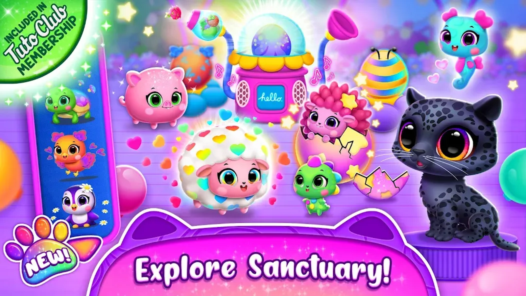 Jungle Floof - Island Pet Care (Джангл Флооф) [МОД Unlocked] Screenshot 1