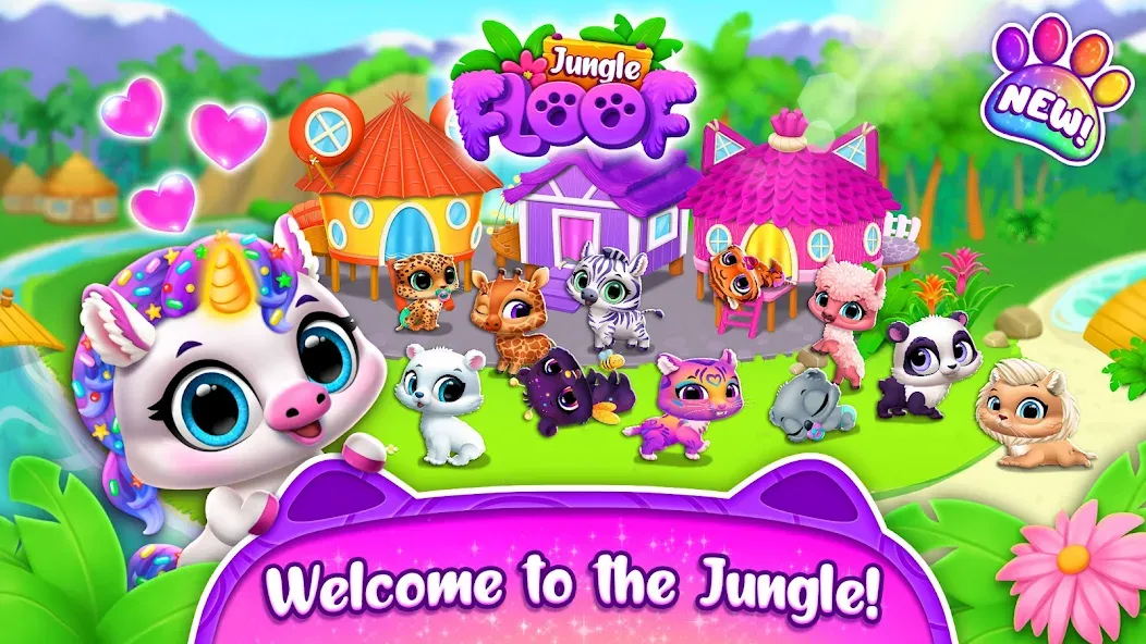 Jungle Floof - Island Pet Care (Джангл Флооф) [МОД Unlocked] Screenshot 4