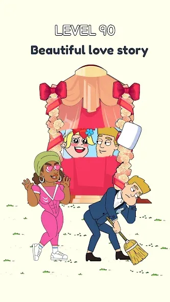 DOP Love Story: Delete Story (Доп Лав Стори) [МОД Много денег] Screenshot 2