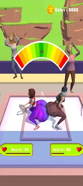 Twerk Race 3D: Belly Body Run (Тверк Рейс 3D) [МОД Unlimited Money] Screenshot 3