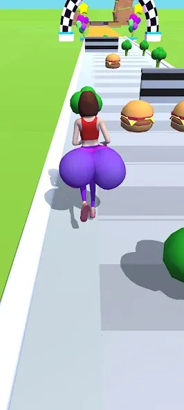 Twerk Race 3D: Belly Body Run (Тверк Рейс 3D) [МОД Unlimited Money] Screenshot 4